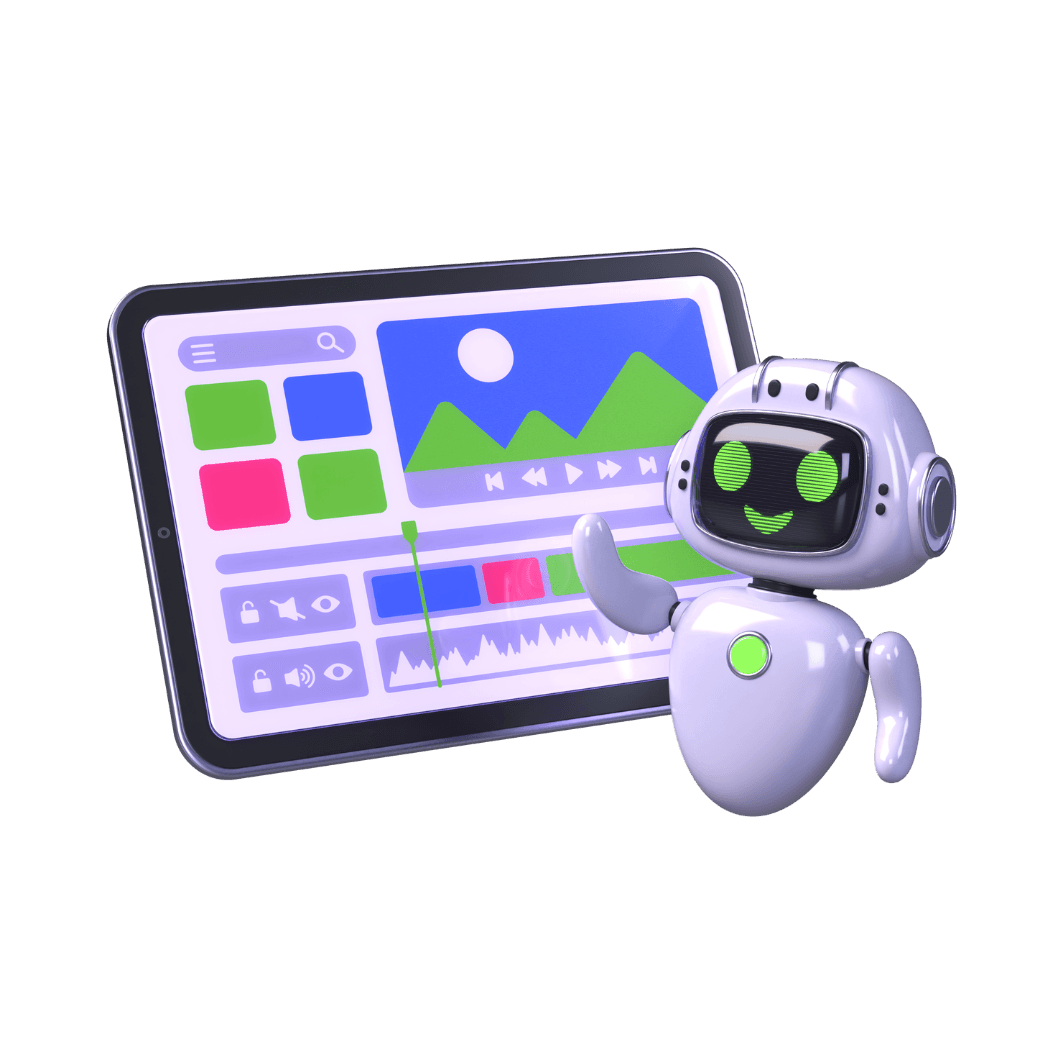 AI Video Automation background