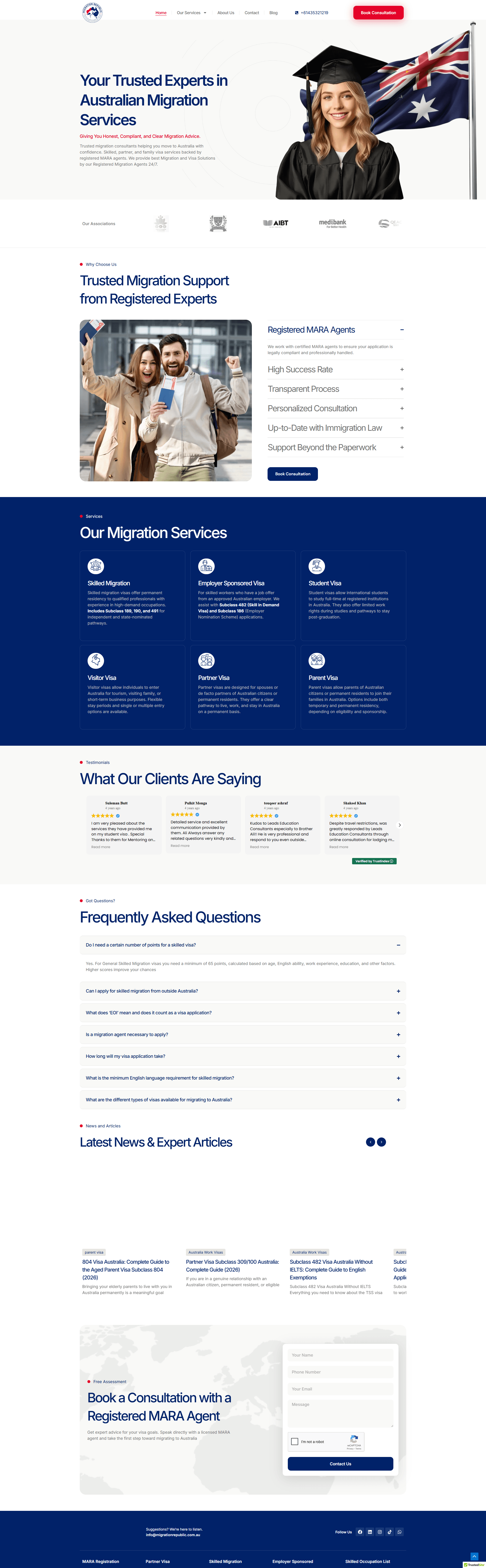 Migration Republic - Full-scale platform