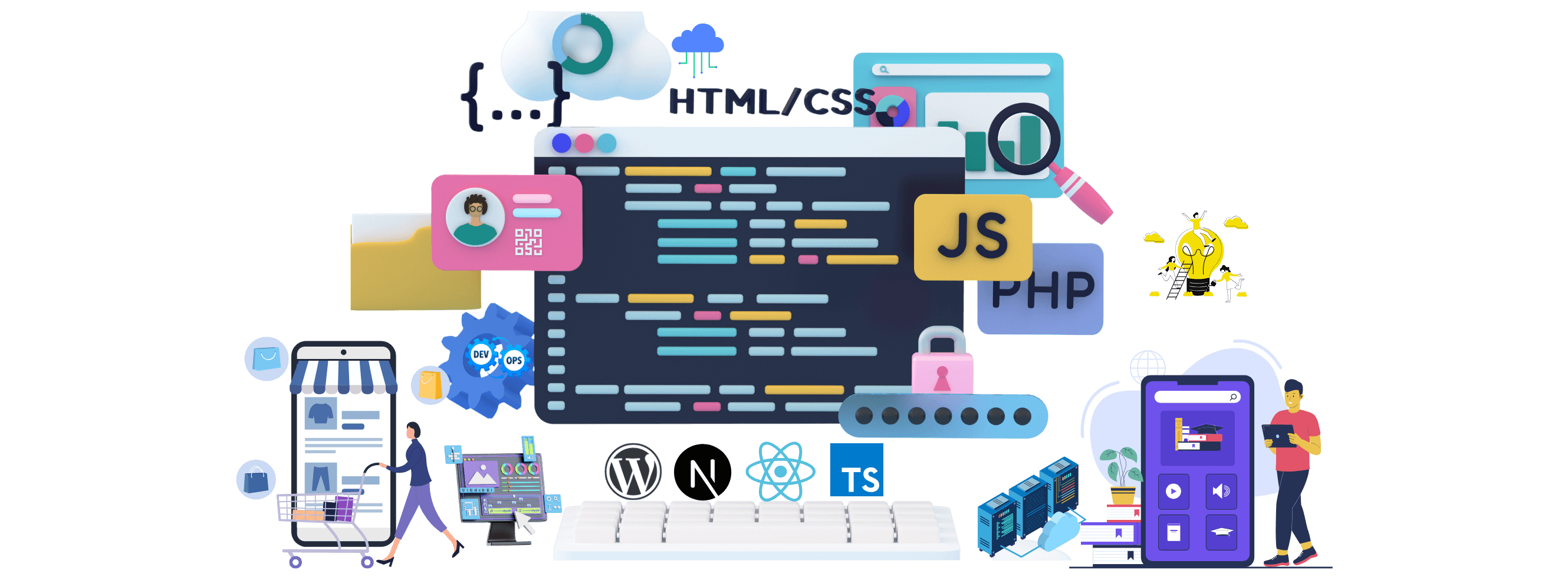 Development service illustration