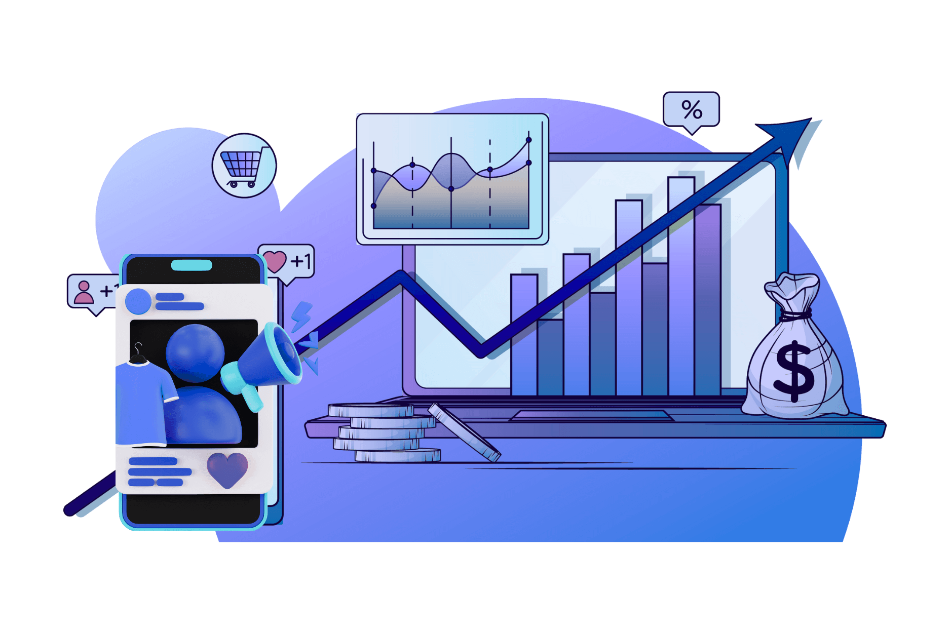 Influencer Marketing background
