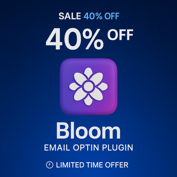 BloomOptin: Grow Your List with Style